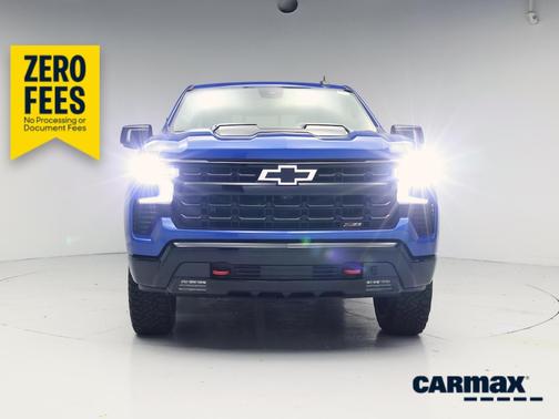Blue 2022 Chevrolet Silverado 1500 LT Trail Boss