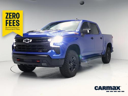 Blue 2022 Chevrolet Silverado 1500 LT Trail Boss
