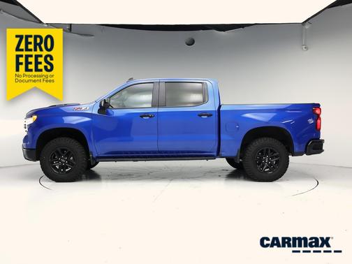 Blue 2022 Chevrolet Silverado 1500 LT Trail Boss