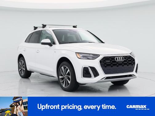 White 2024 Audi Q5 S-Line Premium Plus