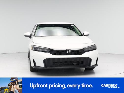 White 2026 Honda Civic LX