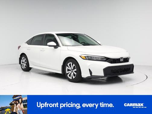 White 2026 Honda Civic LX
