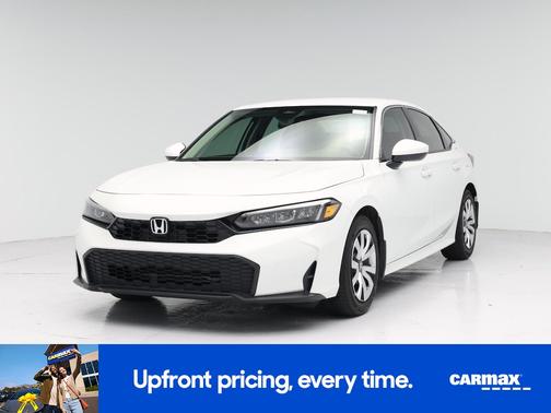 White 2026 Honda Civic LX