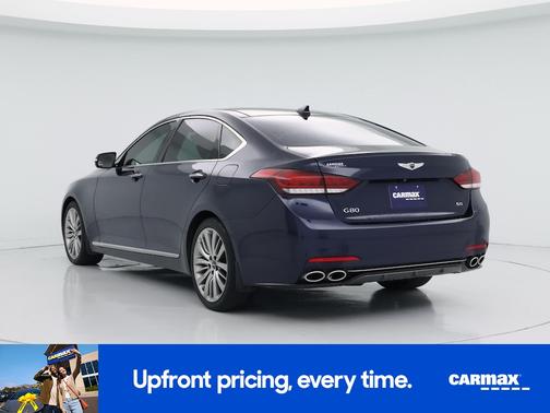 Blue 2018 Genesis G80 Ultimate