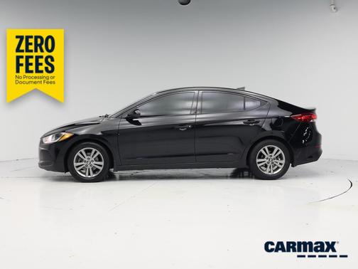 Black 2018 Hyundai ELANTRA SEL