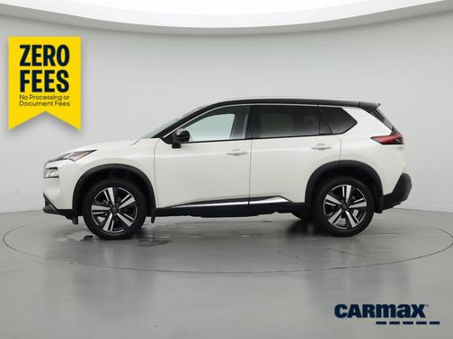 White 2023 Nissan Rogue SL