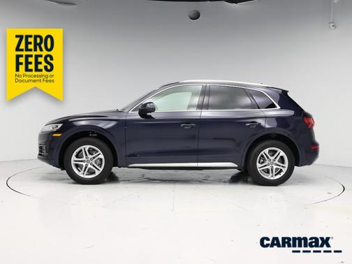 Blue 2019 Audi Q5 Premium