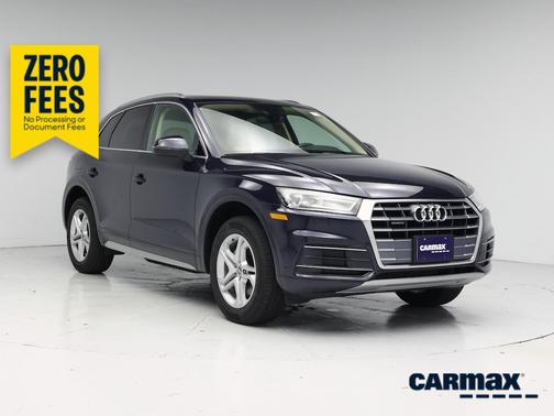 Blue 2019 Audi Q5 Premium