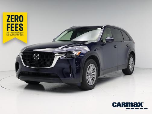 Blue 2024 Mazda CX-90 Turbo Preferred