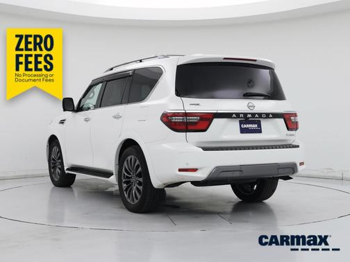 White 2023 Nissan Armada Platinum