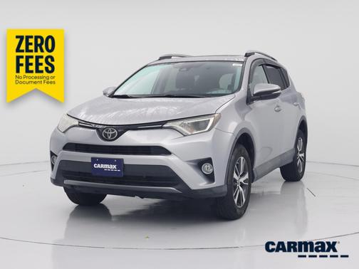 Silver 2018 Toyota RAV4 XLE