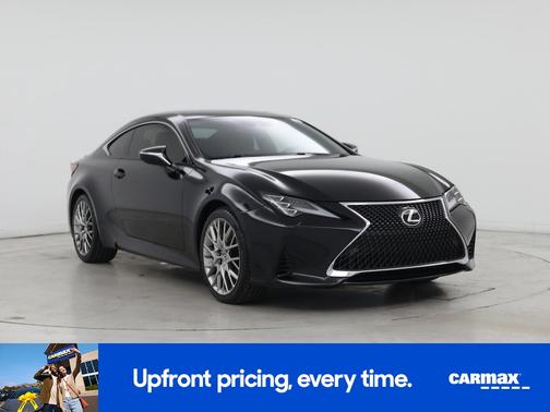 Black 2021 Lexus RC 350