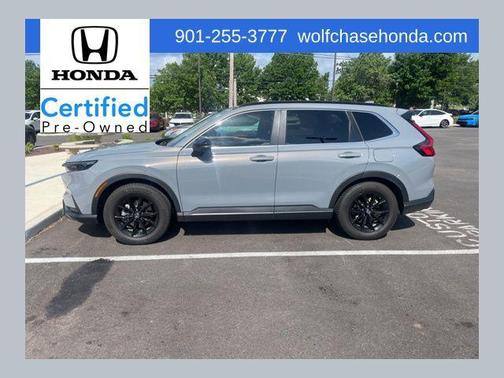 Urban Gray Pearl 2025 Honda CR-V Hybrid Sport FWD
