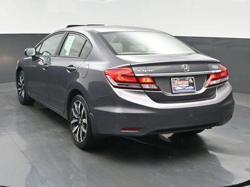 Gray 2014 Honda Civic EX-L