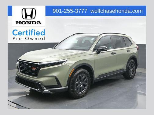 Ash Green Metallic 2026 Honda CR-V Hybrid TrailSport AWD