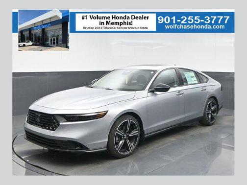 Solar Silver Metallic 2026 Honda Accord SE