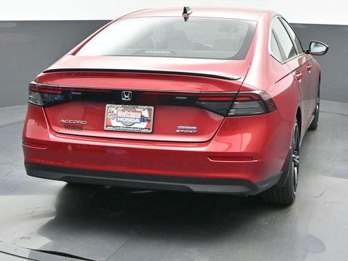 Radiant Red Metallic 2025 Honda Accord Hybrid Sport