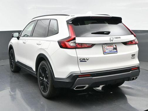 Platinum White Pearl 2026 Honda CR-V Hybrid Sport Touring AWD