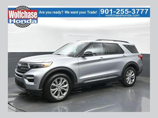 Iconic Silver Metallic 2023 Ford Explorer XLT