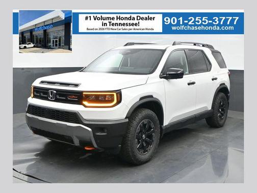 Platinum White Pearl 2026 Honda Passport TrailSport Elite SUV