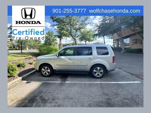 Alabaster Silver Metallic 2012 Honda Pilot EX-L