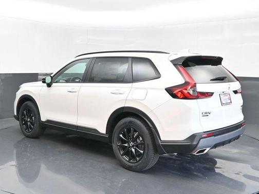 Platinum White Pearl 2026 Honda CR-V Hybrid Sport-L AWD