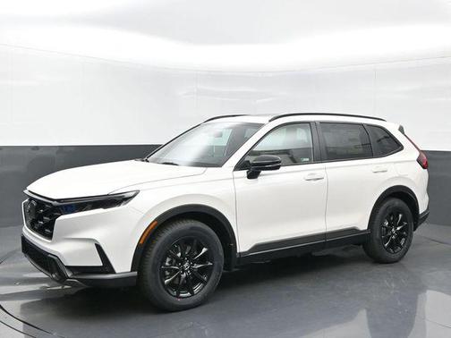 Platinum White Pearl 2026 Honda CR-V Hybrid Sport-L AWD