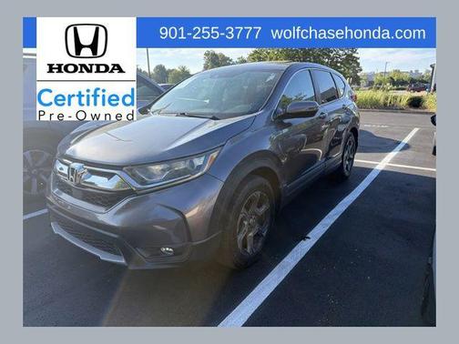 Gray 2017 Honda CR-V EX-L