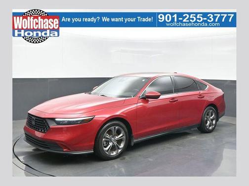 Radiant Red Metallic 2024 Honda Accord EX