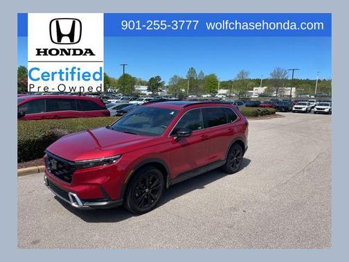 Radiant Red Metallic 2023 Honda CR-V Hybrid Sport Touring AWD