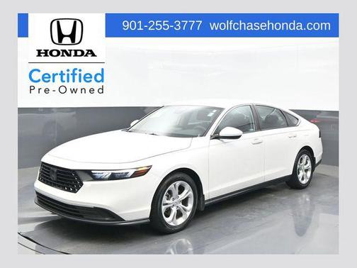 Platinum White Pearl 2024 Honda Accord LX 1.5T