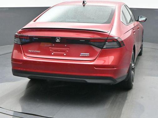 Radiant Red Metallic 2025 Honda Accord Hybrid Sport