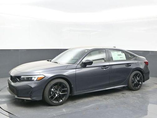 Meteorite Gray Metallic 2026 Honda Civic Sport