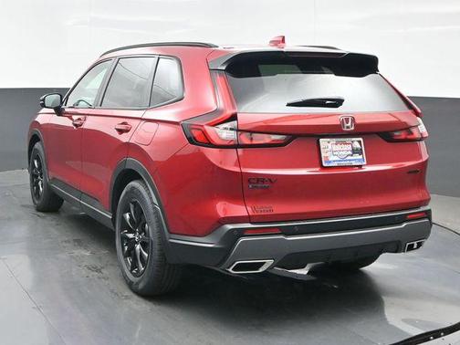 Radiant Red Metallic 2026 Honda CR-V Hybrid Sport-L AWD