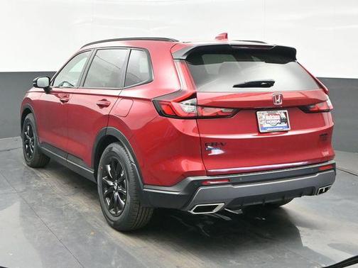 Radiant Red Metallic 2026 Honda CR-V Hybrid Sport-L FWD
