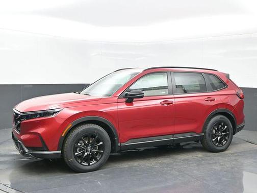 Radiant Red Metallic 2026 Honda CR-V Hybrid Sport-L FWD