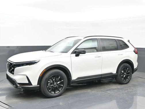 Platinum White Pearl 2026 Honda CR-V Hybrid Sport-L AWD