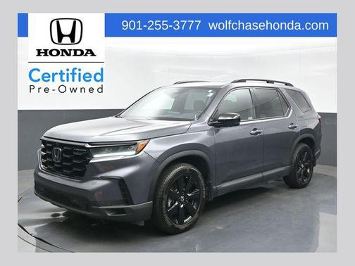 Modern Steel Metallic 2025 Honda Pilot Black Edition