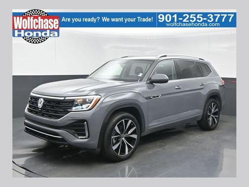 Silver 2025 Volkswagen Atlas 2.0T SEL Premium R-Line 4MOTION