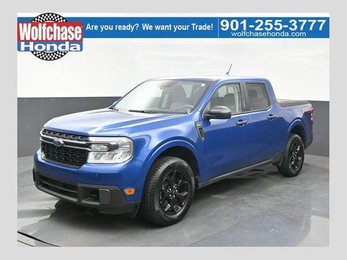 Alto Blue Metallic Tinted Clearcoat 2023 Ford Maverick XLT