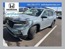 Sonic Gray Pearl 2024 Honda Pilot Touring 8-Passenger