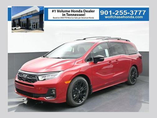 Radiant Red Metallic II 2026 Honda Odyssey Sport-L