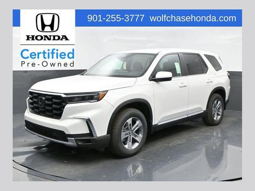 Platinum White Pearl 2025 Honda Pilot EX-L