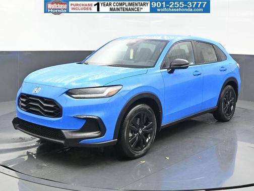 Boost Blue Pearl 2026 Honda HR-V Sport SUV