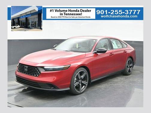 Radiant Red Metallic 2026 Honda Accord SE