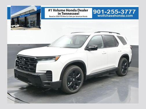 Platinum White Pearl 2026 Honda Pilot Black Edition