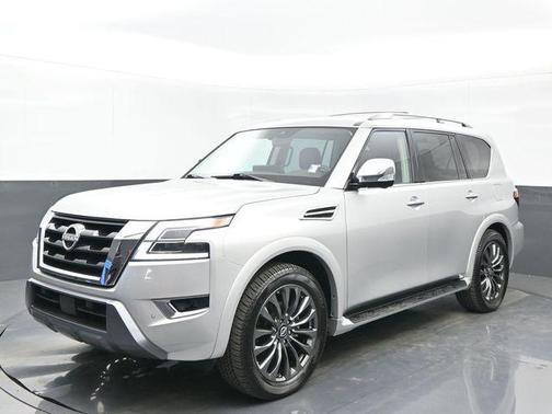 Brilliant Silver Metallic 2024 Nissan Armada Platinum SUV