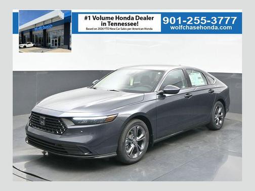Meteorite Gray Metallic 2026 Honda Accord Hybrid EX-L