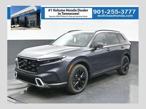 Meteorite Gray Metallic 2026 Honda CR-V Hybrid Sport Touring AWD