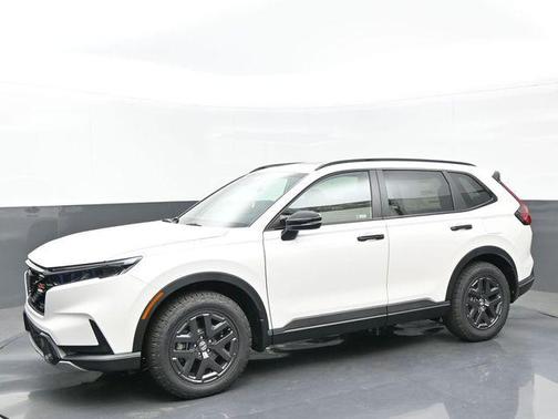Platinum White Pearl 2026 Honda CR-V Hybrid TrailSport AWD